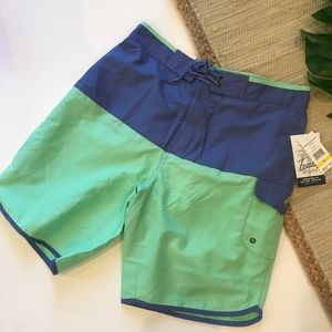 Trunks Colorblock Swim Shorts Medium NEW